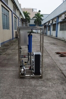 Système EDI, machine d'électrodésionisation avec boîte de vitesses, garantie 1 an, 500 L/heure, TDS 0, traitement de l'eau ultra pure, installation de déionisation