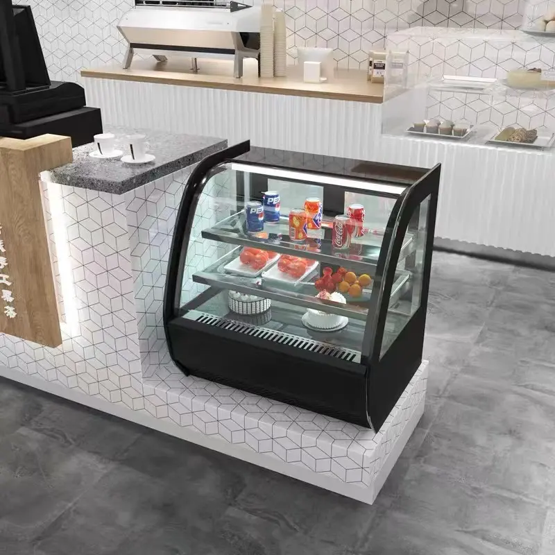 cupcake-display kühlschrank kühlkühlschrank arbeitsplatte kuchen display kühl sandwich display kühler