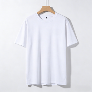 Camiseta Lisa al por Mayor para Personalizar con Serigrafía Digital, Logotipo de Marca, 100% Algodón, Tallas Grandes para Hombre - Product Image 3