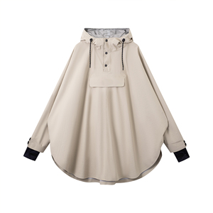 Poncho <span class=keywords><strong>Impermeable</strong></span> de Alta Calidad, Personalizado, de 3 Capas con Costuras Selladas, Transpirable, con Capucha Ajustable, Tipo <span class=keywords><strong>Anorak</strong></span> para Senderismo al Aire Libre - Product Image 1