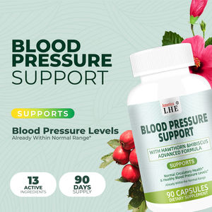Pression artérielle personnalisée pour la santé Soutien cardiovasculaire pour adultes 90 capsules Supplément pour la pression artérielle - Product Image 5