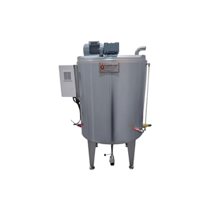 Mezclador de Líquidos Calentado Kandemir 1000L con Tanque de Doble Pared y Control de Termostato para Uso Industrial en Alimentos y Cosméticos - Product Image 2