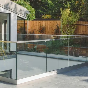 13.52 millimetri super-trasparente stratificato di sicurezza temperato piscina recinzione di vetro