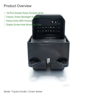 Interrupteur de lève-vitre électrique Toyota Corolla Crown Master 84820-02150 84820-12480 Connecteur 18 broches