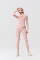 Ensemble de vêtements de sport de qualité supérieure, durable et tendance, veste idéale pour les amateurs de yoga, ensemble haute performance