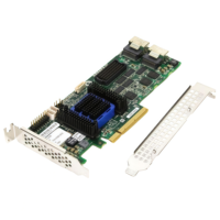 Carte contrôleur PCIe Gen2 X8 Interface 8 ports interne 6 Gb/s SAS SATA RAID Adaptateur 512 Mo de cache Garantie 3 ans 2270100-R