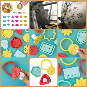 25-Piece Sweet Sugarbelle Cookie Cutter Set - Interchangeable <strong>Biscuit</strong> Stamp &amp; Fondant Embosser <strong>Kit</strong> - Plastic DIY Baking Tools - Product Image 2