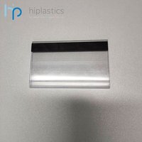 Porte-étiquettes en plastique personnalisé DBR39, 1 pièce, en plastique, transparent, pour planches blanches