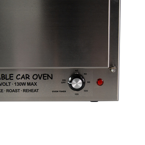 Horno Eléctrico Multifunción de Acero Inoxidable DC12V para <span class=keywords><strong>Coche</strong></span>, RV y Uso en Exteriores, 130W, Temporizador de 1-120 Minutos, para Pizza/Pasteles/Hornear - Product Image 5