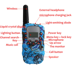 Walkie Talkie Colorato di Alta Qualità per Bambini, Giocattolo da Esterno per Campeggio e Trasmissione a Lunga Distanza - Product Image 3