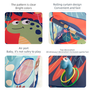 Vente en gros Tente de jeu dinosaure Jeux magiques Conception réaliste de Dino Tente de jeu pop-up pour enfants - Product Image 6