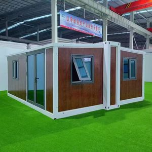 Casa contenitore pieghevole per sala attività mobile zona panoramica casa abitabile casa Container espandibile - Product Image 3