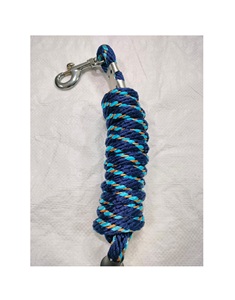 Cuerda de guía para caballos suave y resistente con clip metálico seguro para el manejo y entrenamiento diario - Product Image 5