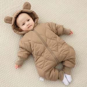 Mono de Invierno Informal de Alta Calidad para Recién Nacidos, Ropa de Abrigo para Bebés, Traje de Nieve, Abrigo con Capucha Cálido para Niños, Chaqueta Gruesa de Plumón para Niños - Product Image 4