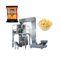 Machine d'emballage automatique multi-têtes pour sachets VFFS, poids de précision, pour snacks, popcorn, fruits secs, chips de pommes de terre