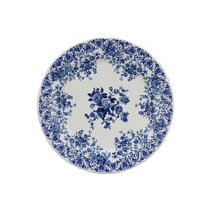 Service de table en céramique de 24 pièces en gros, en céramique émaillée, OEM, floral, luxueux, compatible micro-ondes, élégant, en porcelaine - Product Image 4