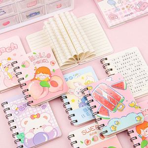 Customizable Spiral <b>A7</b> Hardcover Journal Blank Binding Coil Planner <b>Notebook</b> - Product Image 6