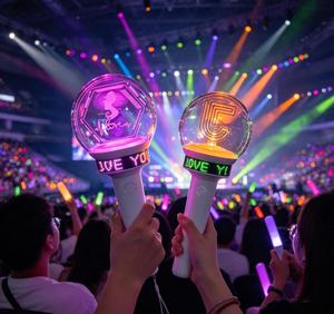 แผ่นอะคริลิค K-Pop สำหรับคอนเสิร์ต งานแต่งงาน ปาร์ตี้ ไฟ LED แบบแท่งพร้อมโลโก้สั่งทำได้ 15 สี สำหรับงานเลือกตั้ง ควบคุมด้วยรีโมท 433MHz - Product Image 6