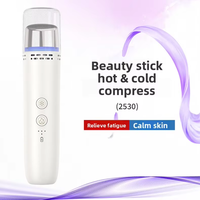 Appareil de beauté XBH pour la maison, masseur oculaire vibrant, baguette chauffante et rafraîchissante pour les yeux secs, pour réduire les poches et les cernes