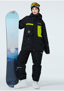 Veste de <span class=keywords><strong>ski</strong></span> pour femmes en plein air hiver épaissie robe de <span class=keywords><strong>ski</strong></span> chaude et résistante au froid robe d'alpinisme pour fille <span class=keywords><strong>manteau</strong></span> imperméable coupe-vent - Product Image 4