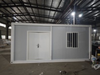 Vente en gros à bon prix Petite maison conteneur préfabriquée et assemblée facile à plier et extensible pour l'extérieur