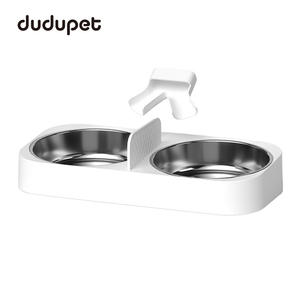 Accesorios para comedero doble Petmate, material de grado alimenticio desmontable y redondeado para perros y gatos, con soporte para aplicaciones. - Product Image 2