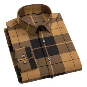 Polyester Shirts Best Selling men's shirts long Sleeve shirts for men with classic italian Fashionable