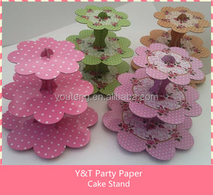 3 capa de diseño de <span class=keywords><strong>la</strong></span> flor pastel Bienvenido diseño personalizado y forma fiesta bebé mostrar <span class=keywords><strong>vamos</strong></span> de fiesta - Product Image 2