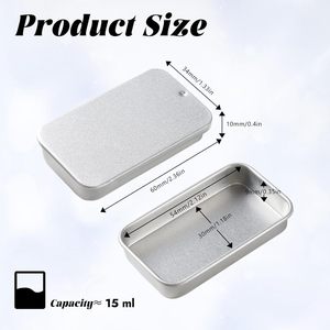 Caja Metálica Deslizante a Prueba de Niños con Grabado Personalizado e Impresión a Color para Empaque, Paquete de 5 Unidades, Lata de Hojalata - Product Image 3