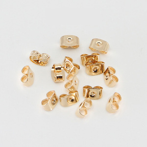 Cierres de metal para pendientes con forma de mariposa, colores variados, para la fabricación de pendientes, accesorios de joyería AC0150 - Product Image 4