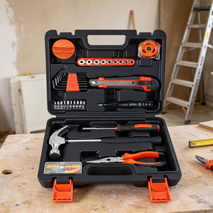 36Pcs Professional Home <b>Tool</b> <b>Set</b> with Carbon Steel Hard Case <b>Hand</b> Operated Combination <b>Tools</b> - Product Image 6