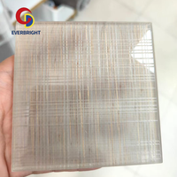Vidrio Transparente con Alambre de 3-19 mm, Moderno y Decorativo, para Divisiones Interiores, Resistente al Fuego y a los Impactos
