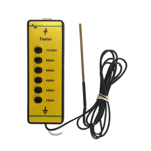 Testeur de tension pour système de clôture électrique pour animaux, accessoires de test, testeur de tension haute tension, testeur vert - Product Image 1