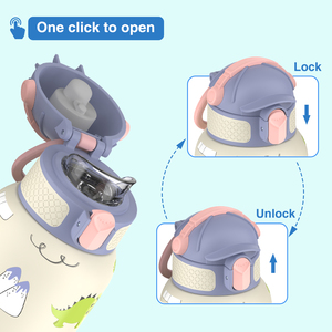 550ml 3d Printing Classic Design Double-wall Stainless Steel Water <b>Bottle</b> Vacuum <b>Flask</b> For Kids Travel Drinkware - Product Image 4