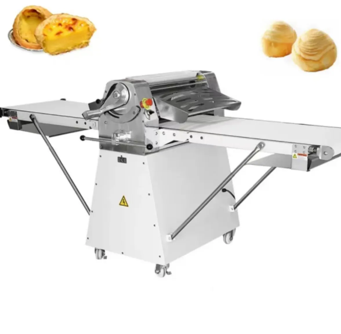 Folding Removable Bakery Dough Sheeter Machine|Puff Pastry Machine with low price