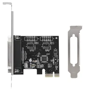 PCI Express Single Parallel Port Card PCIE to Parallel Port Card Printer Port LPT for Printers Programmers scanners