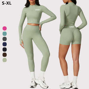 <span class=keywords><strong>2025</strong></span> Biểu Tượng Tùy Chỉnh Thể Thao Phụ Nữ Bùng Xà Cạp Áo Ngực Đàn Hồi Phòng Tập Thể Dục Mặc Phù Hợp Với Thể Thao Người Phụ Nữ Tập Thể Dục Yoga Bộ - Product Image 1