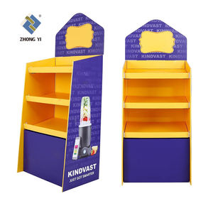 Personalizado plegable impermeable Cartón plegable pantalla soporte juguete estante de exhibición con cero montar - Product Image 5