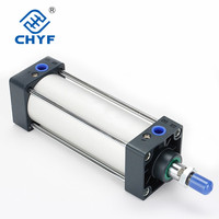 Cylindre d'air Standard en acier inoxydable, cylindre de compresseur d'air à Double effet, série SC/SU