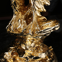 Sortie d'usine Art Populaire Européen Résine Artisanat Statues Intérieur Décor À La Maison Sculpture-Aigle Cadeaux pour Bureau Décoration Intérieure