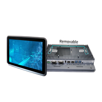 Ordinateur industriel sans ventilateur IBOX-706 Plus 6 USB mini itx pc i5 avec 6 COM Support RS232 // 422/485