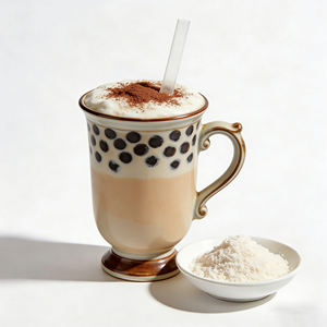 Crema Vegetal en Polvo a Base de Aceite de Palma, Certificada Halal, Ingredientes de Origen Sostenible, para Café, Té con Leche - Product Image 1