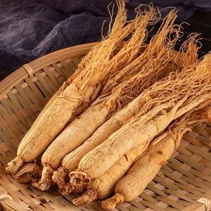 Organik <span class=keywords><strong>Ginseng</strong></span> kökü 50 g/kutu bütün çin ot ham işleme kurutulmuş 5 adet erkek sağlık kapsülleri çay ekstresi alkol - Product Image 4