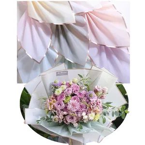 사용자 정의 인쇄 한국 스타일 꽃 장미 포장 포장 롤 종이 럭셔리 포장 상자 꽃