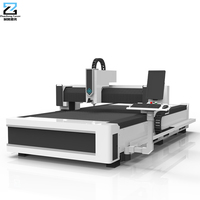 3015 Machine de découpe laser à fibre CNC Cnc Laser Cutter 3000w Tôle d'acier inoxydable découpée au laser à table unique