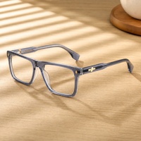 En stock – Nouveau design – Lunettes de vue haut de gamme en acétate pour hommes – Montures et verres optiques faits à la main pour usage quotidien