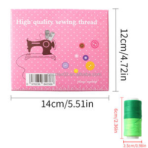 Juego de Hilo de Costura <span class=keywords><strong>a</strong></span> <span class=keywords><strong>Mano</strong></span>, 20 Colores, 10 Conos, 40S/2, Poliéster, Principiante, 300Y Caja <span class=keywords><strong>para</strong></span> Costura de Punto de Cruz - Product Image 5