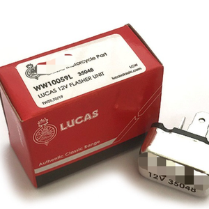 Relais de clignotant haute performance CAN, 12V, 2 broches, authentique LUCAS, TRIUMPH, <span class=keywords><strong>NORTON</strong></span>, 35048, 99-1201, usage industriel - Product Image 1