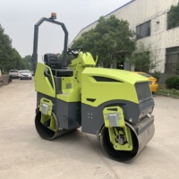 Équipement de construction, compactage, mini rouleau compresseur vibrant pour asphalte et sol, 2 tonnes, 2,5 tonnes, 3 tonnes, 1 tonne, 1,2 tonne, 1,8 tonne