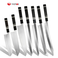 Couteau japonais professionnel tranchant fait à la main Ensembles de couteaux de chef Santoku Gyuto Yanagiba Saumon Sushi Sakimura Sashimi Couteaux